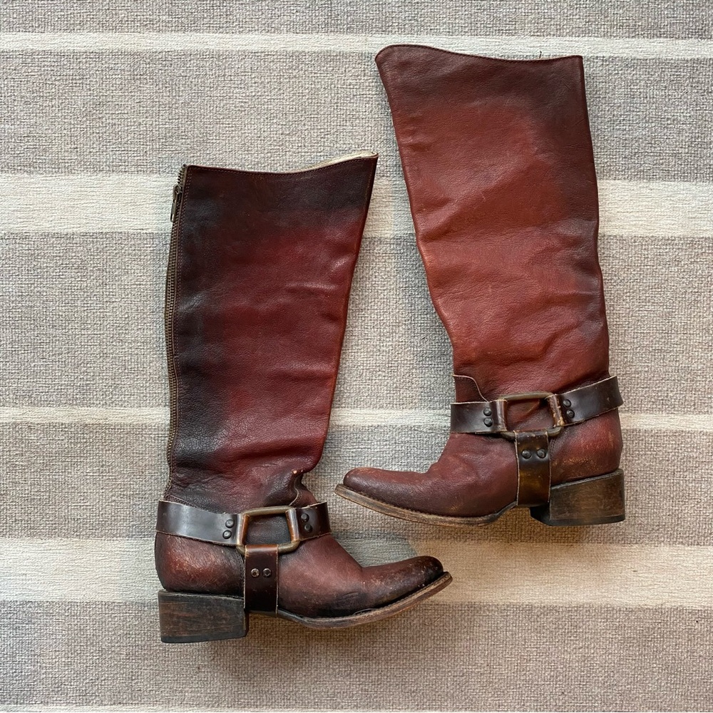 Freebird by Steven Philly Riding Boot Rust - Picture 6 of 16